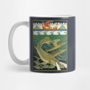 Underwater - The Epic Volga - Ivan Bilibin Mug